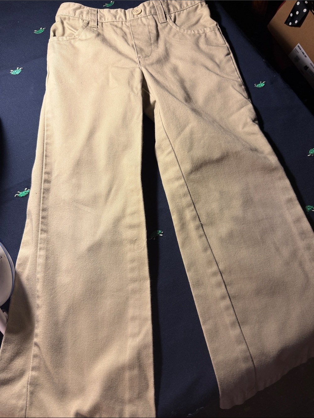 French Toast Boys' Khaki Straight-Leg Pants - Light Tan